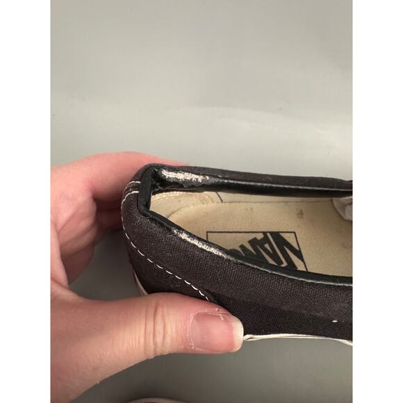 VANS Black White OTW Slip-On Skateboard Shoes Women’s Size 7 - See Photos - Picture 4 of 8